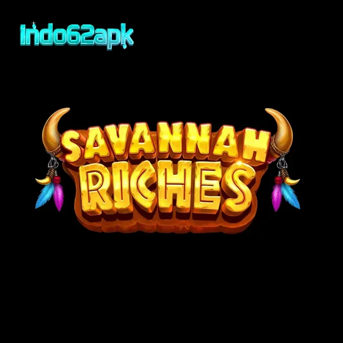 Pemandangan padang rumput Afrika dalam slot Savannah Riches